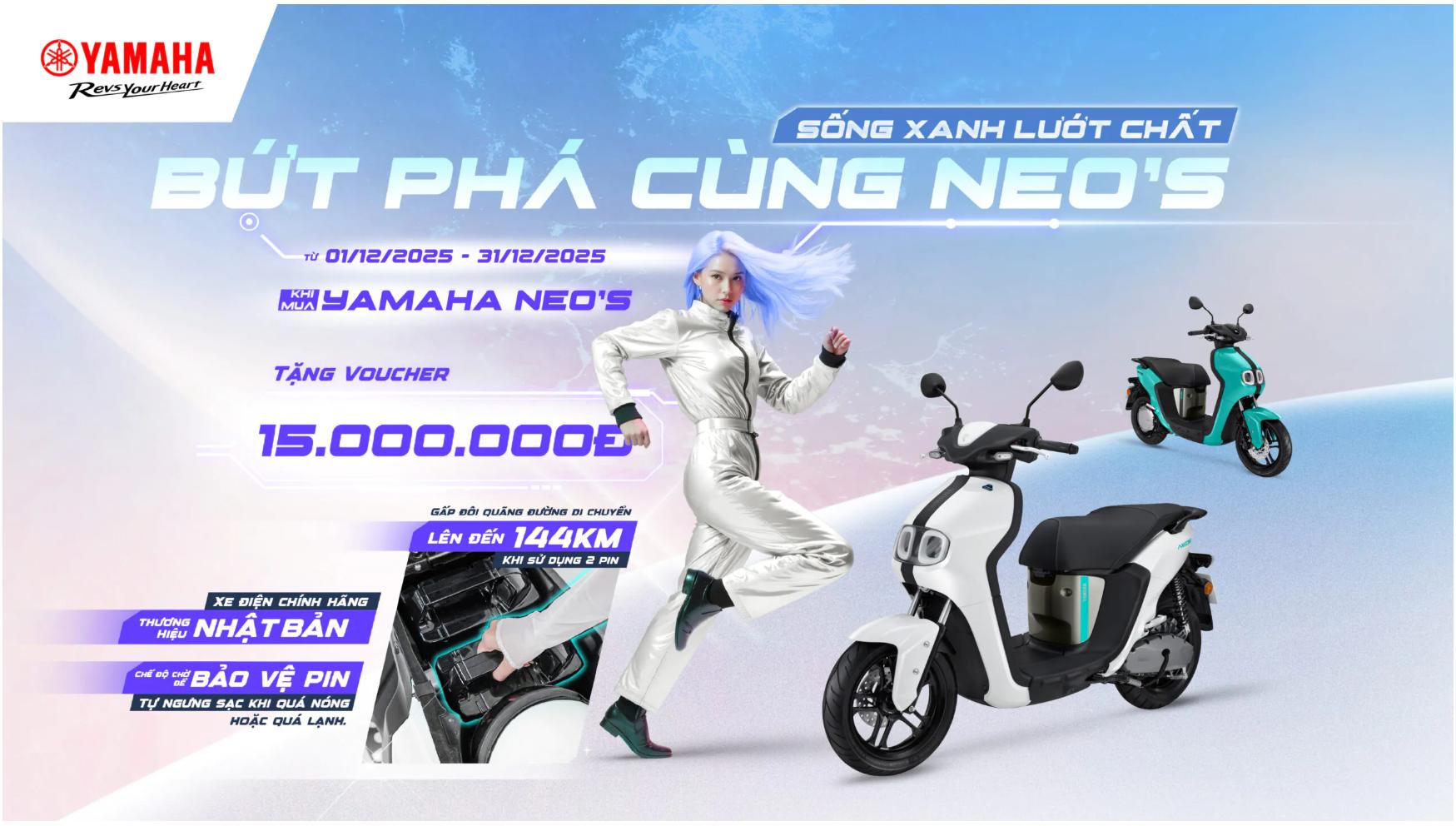 CHƯƠNG TRÌNH KHUYẾN MẠI “SỐNG XANH, LƯỚT CHẤT, BỨT PHÁ CÙNG NEO’S”