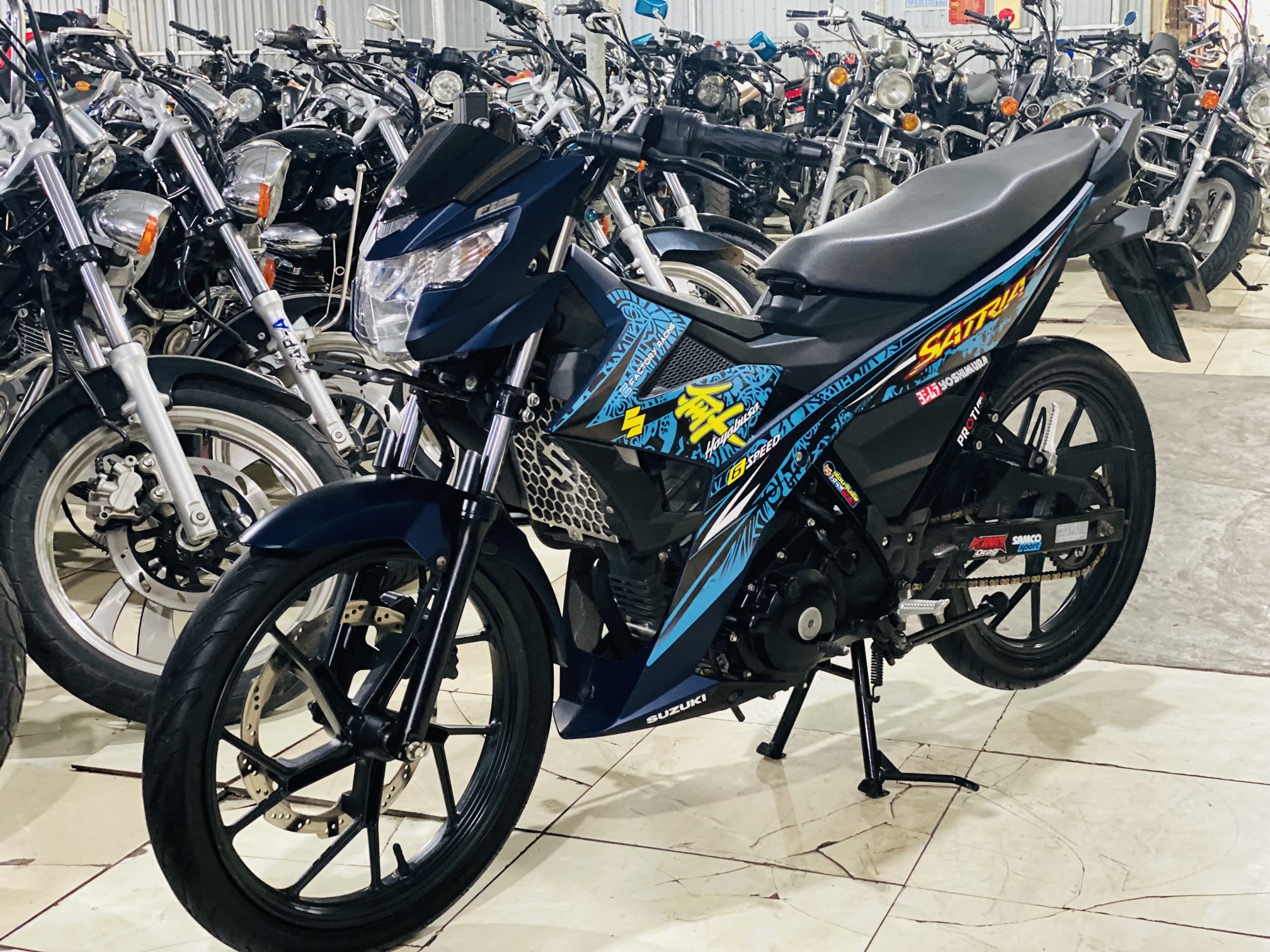 𝐗𝐄 𝐌Á𝐘 𝐓𝐇𝐀𝐍𝐇 𝐓Ù𝐍𝐆_SATRIA 150 NHẬP KHẨU CHÍNH HÃNG