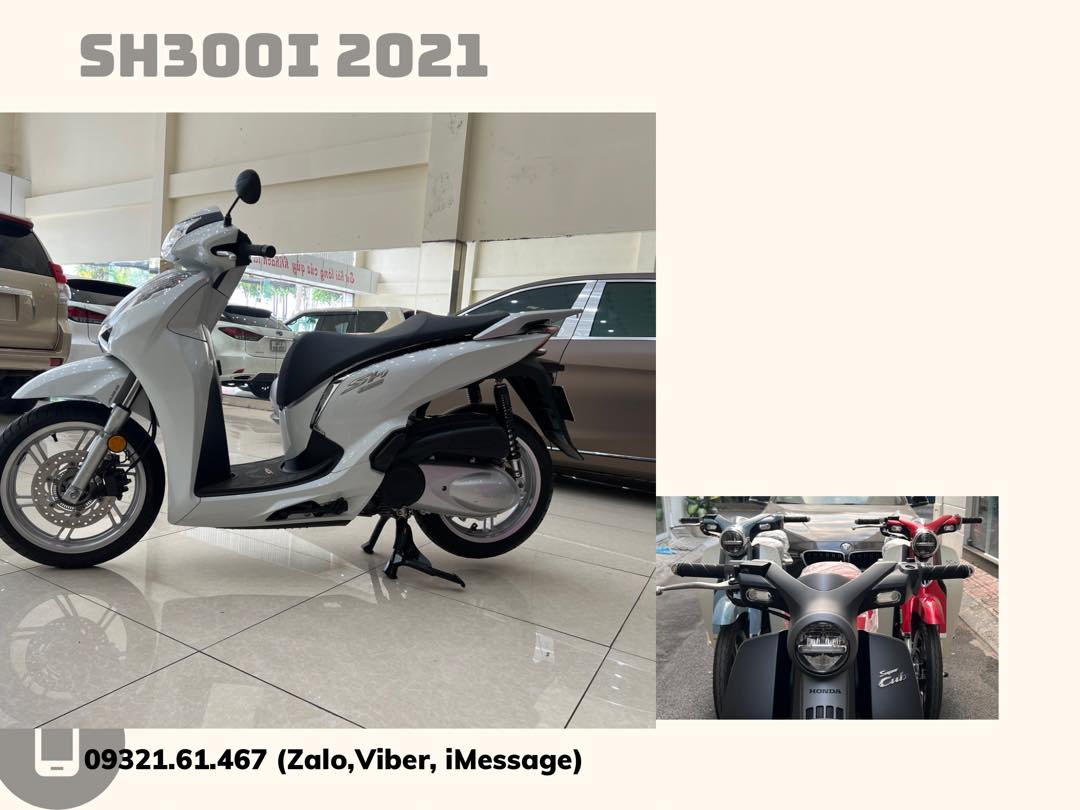 Honda  Sh300i Italy 2021 1 chủ mua mới tới giờ  Chạy 4 ngàn 799 km